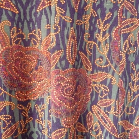 SOFT SURROUNDINGS ALCOTT MAXI DRESS MEDIUM - Picture 9 of 9